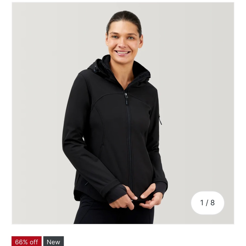 Black Zip-Up Jacket